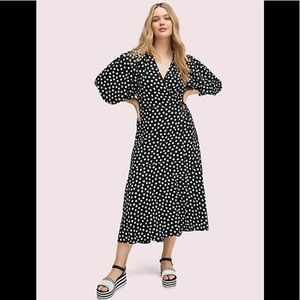 Kate Spade Cloud Dot Wrap Dress